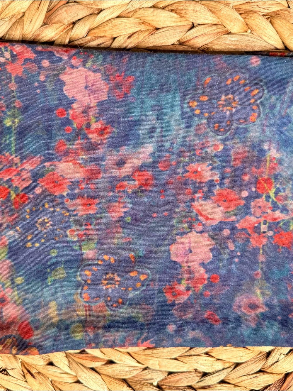 NATURAL LIFE Floral Watercolor Bandeau